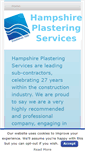 Mobile Screenshot of hps-plastering.co.uk